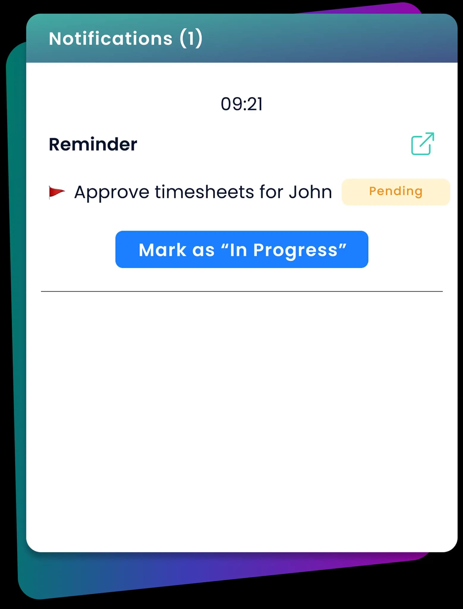 Reminders Interface